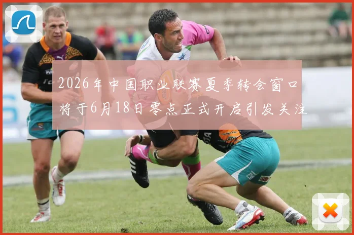 2026年中国职业联赛夏季转会窗口将于6月18日零点正式开启引发关注